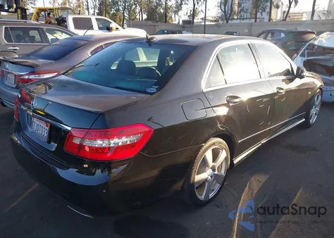 2012 Mercedes-Benz E 350 from USA, damaged, VIN WDDHF5KB3CA600349